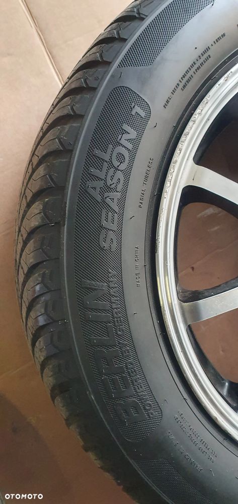 Alufelgi z oponami alusy felgi aluminiowe Dezent V DARK 5x112 ET38 6.5J 185/65 R15 Mercedes A-Klasa W169 - 11