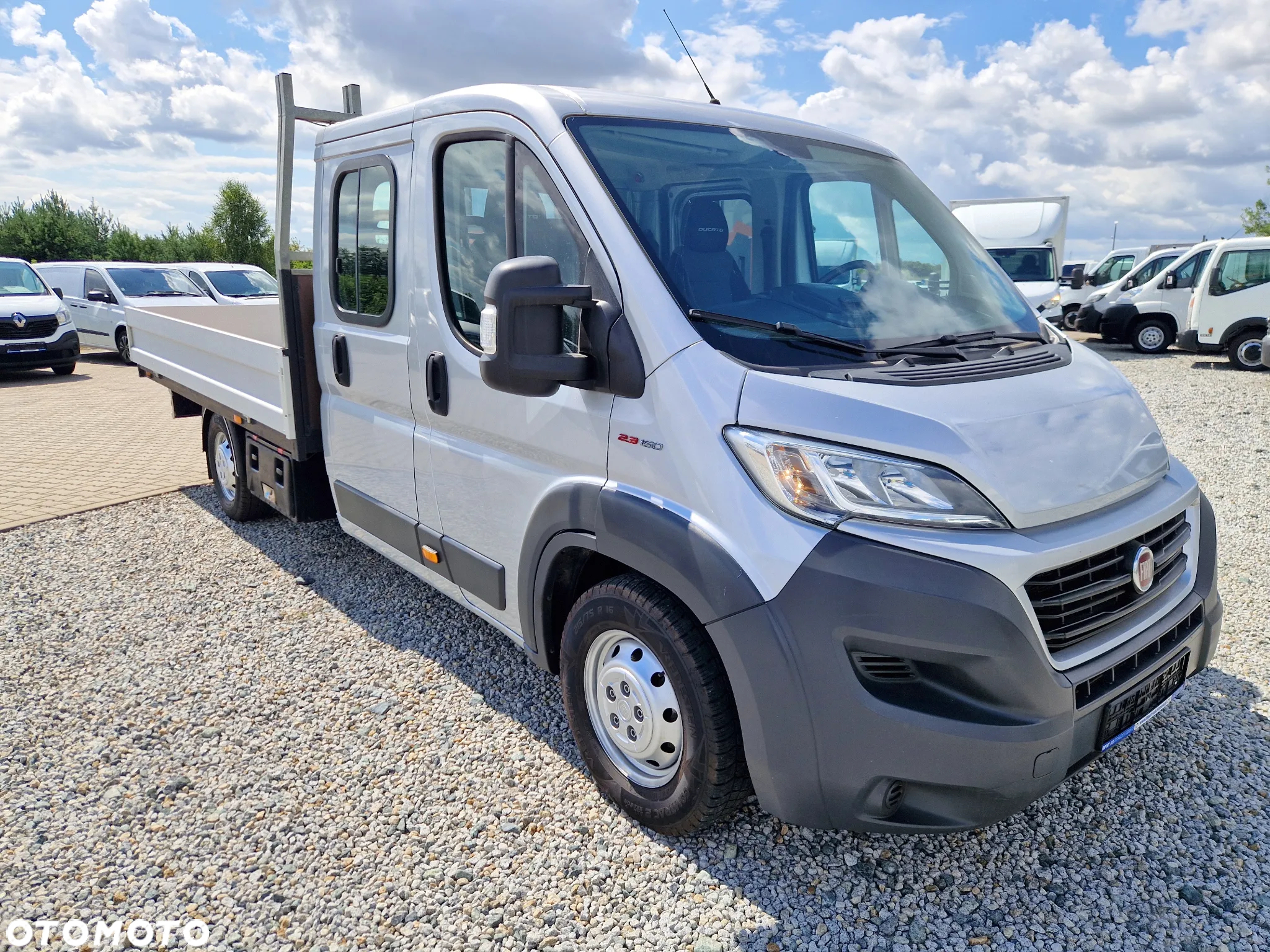 Fiat DUCATO 2,3 MJT 150 KONNA DOKA BRYGADÓWKA 7 OSOBOWA 3,4M SKRZYNIA WEBASTO GWARANCJA IDEALNY - 7