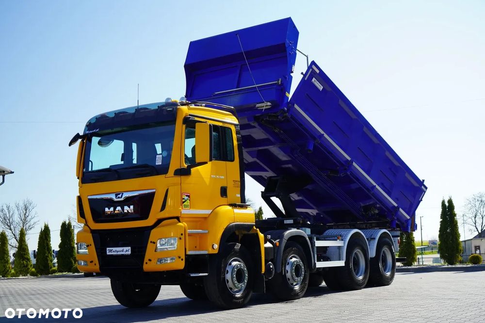 MAN TGS 35.500 / 8x4 / WYWROTKA / HYDROBURTA / BORDMATIK / NAVI / 2019 ROK - 3