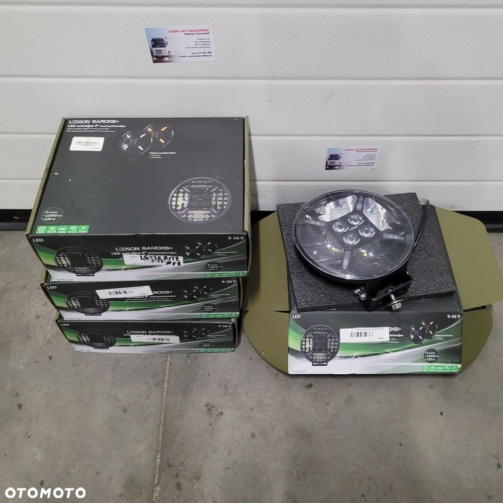 4szt. HALOGEN LEDSON SAROX9+ NOWY ORYGINAŁ CHWALIM116 - 1