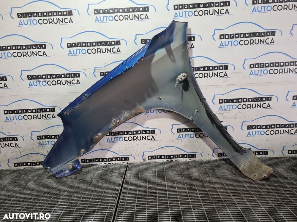 Aripa Dreapta Fata Toyota RAV 4 II 2000 - 2006 4 Usi ALBASTRU (1063) Ruginita - 4