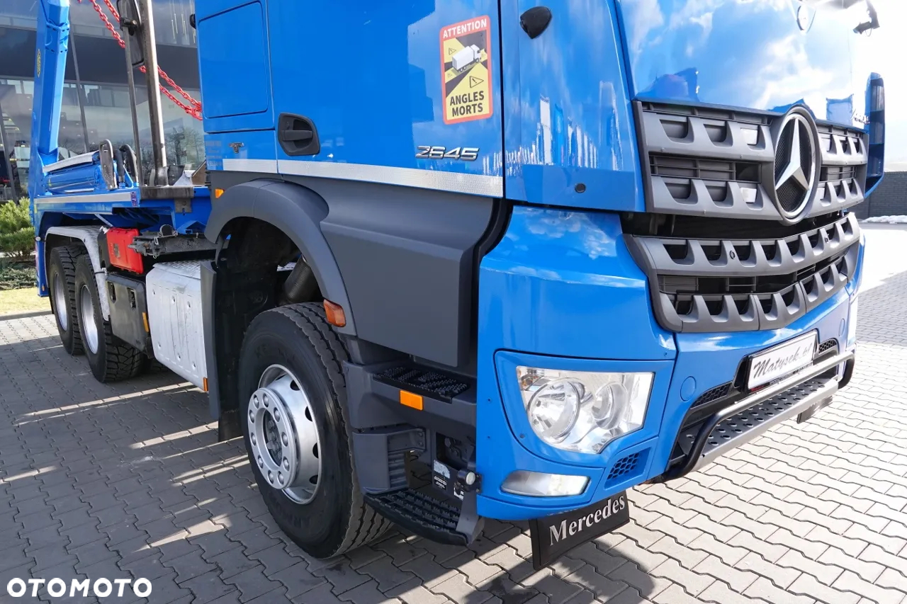 Mercedes-Benz AROCS 2645 / 6X4 / BRAMOWIEC / MEILLER / MANUAL / EURO 6 / SPROWADZONY - 12