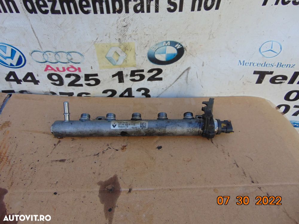 Rampa injectoare Renault Trafic 1.6dci Opel Vivaro 1.6cdti Primastar qashqai x trail mercedes vito - 5