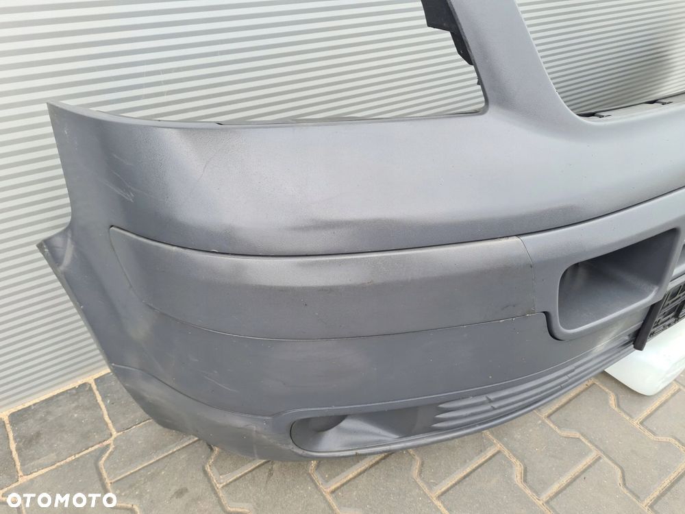 VW T5 TRANSPORTER zderzak przód czarny STRUKTURA - 2