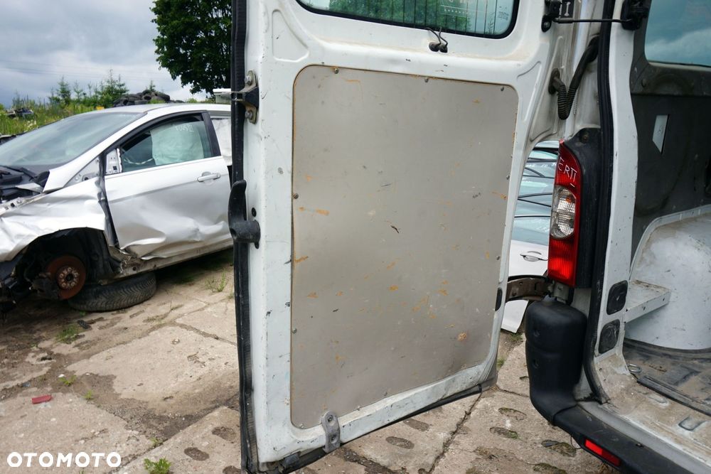 DRZWI TYLNE SKRZYDŁOWE LEWE MASTER II LIFT O389  RENAULT 2003-2010 - 9