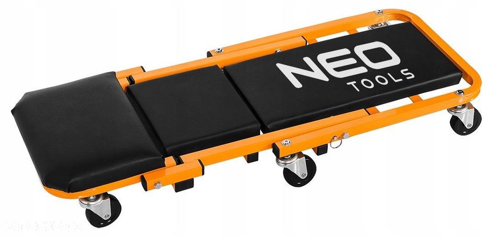 NEO TOOLS LEŻANKA WARSZTATOWA SKŁADANA TABORET SIEDZISKO 2w1 WÓZEK 11-601-1 - 3