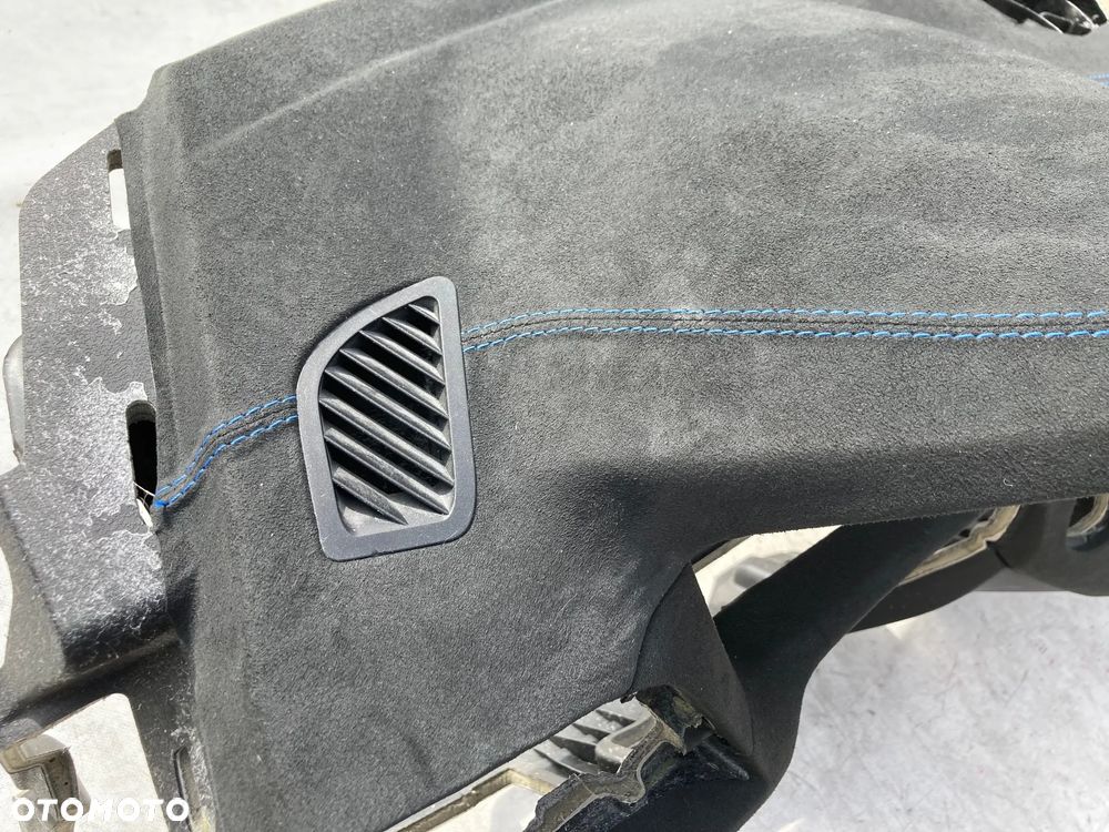 BMW 1 M1 M2 F20 F21 F22 F23 F87 FL LIFT LIFTING DESKA ALCANTARA SKÓRA niebieska nić KONSOLA KOKPIT PULPIT AIRBAG PODUSZKI POWIETRZNE KIEROWCY PASAŻERA AIR BAG DOPINACZE Okazja Sprawdź Raz2 !!! - 8