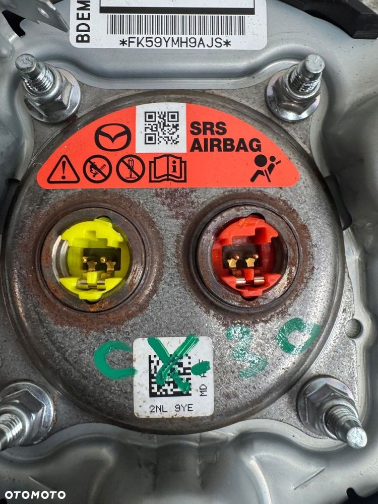 airbag poduszka kierowcy mazda 3 iv bp 2019-2025 oryginał! cx-30 - 8