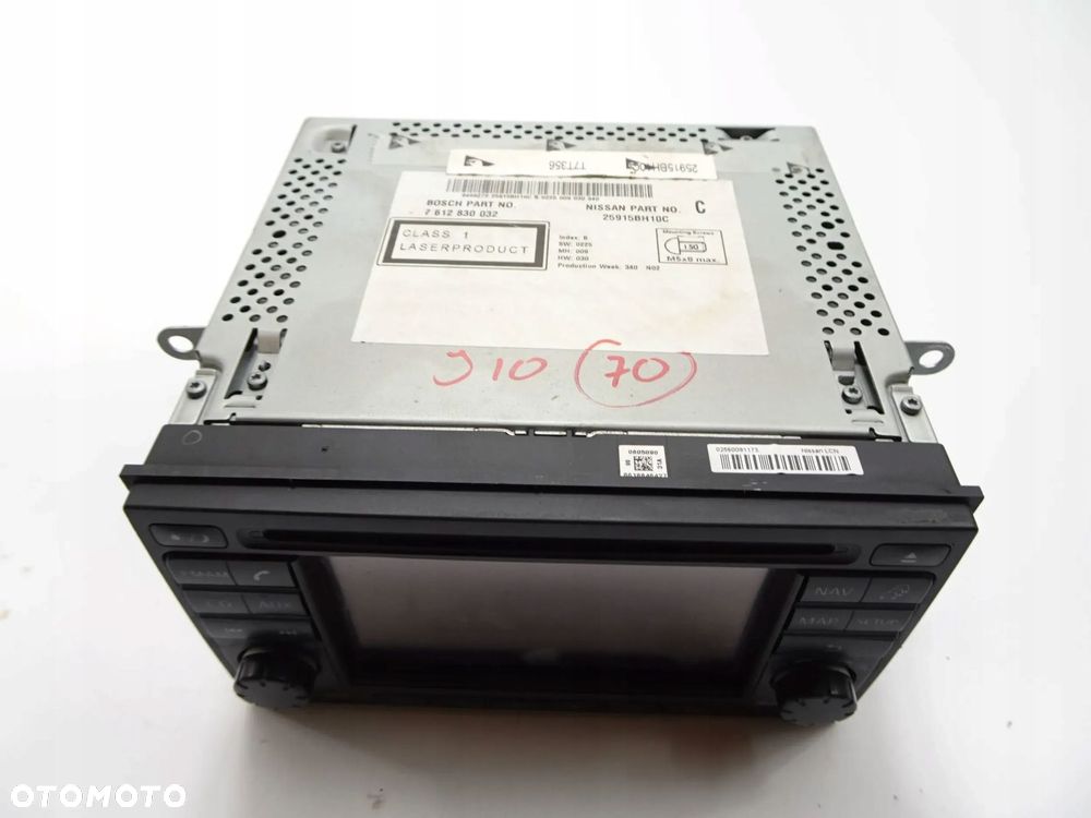 radio cd nawigacja nissan qashqai j10 lift - 4