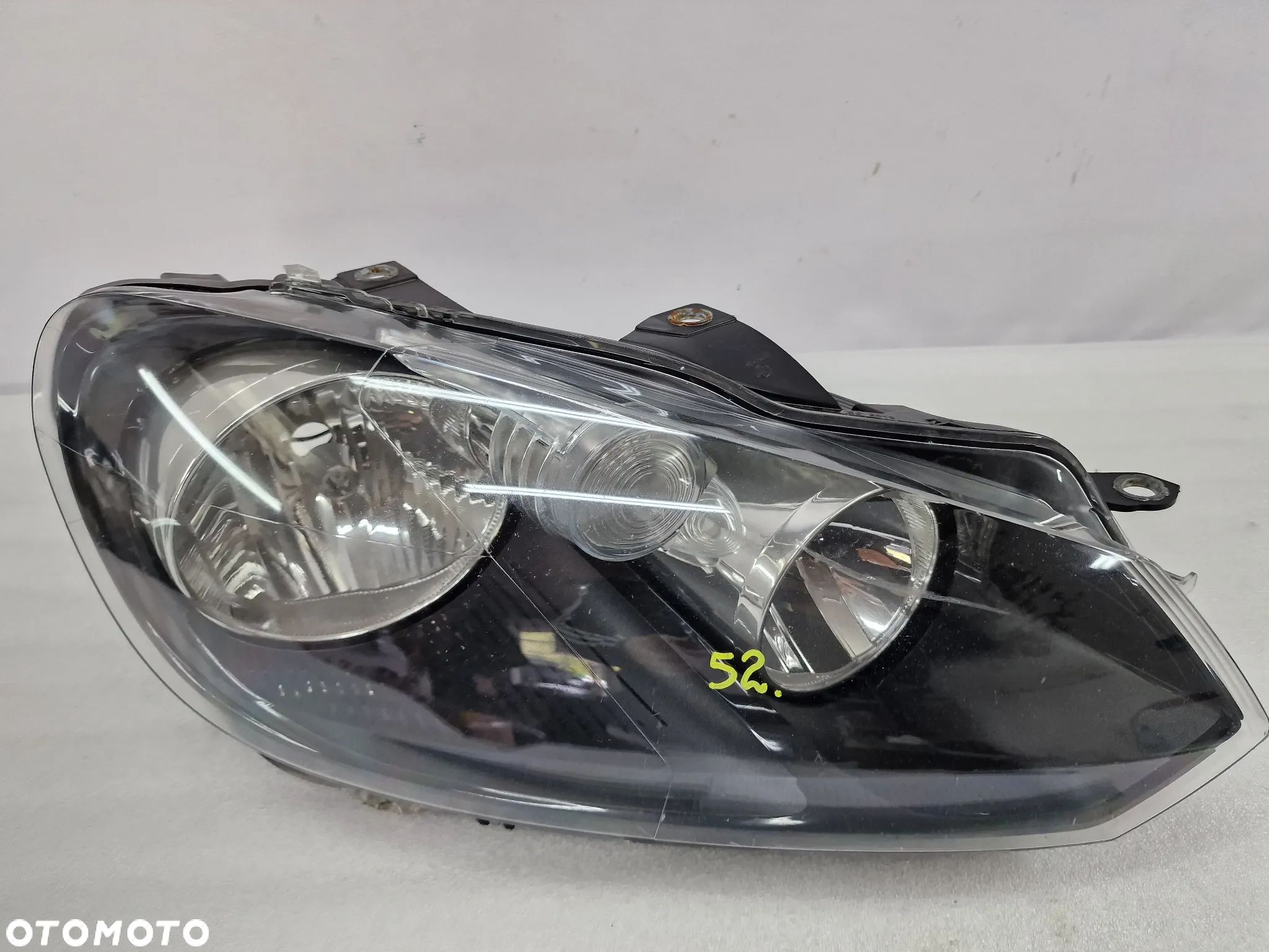 VW GOLF VI 6 5K0 08-12 PRAWA LAMPA PRZEDNIA PRZÓD ŁADNA , NR AUKCJI LA52 - 1