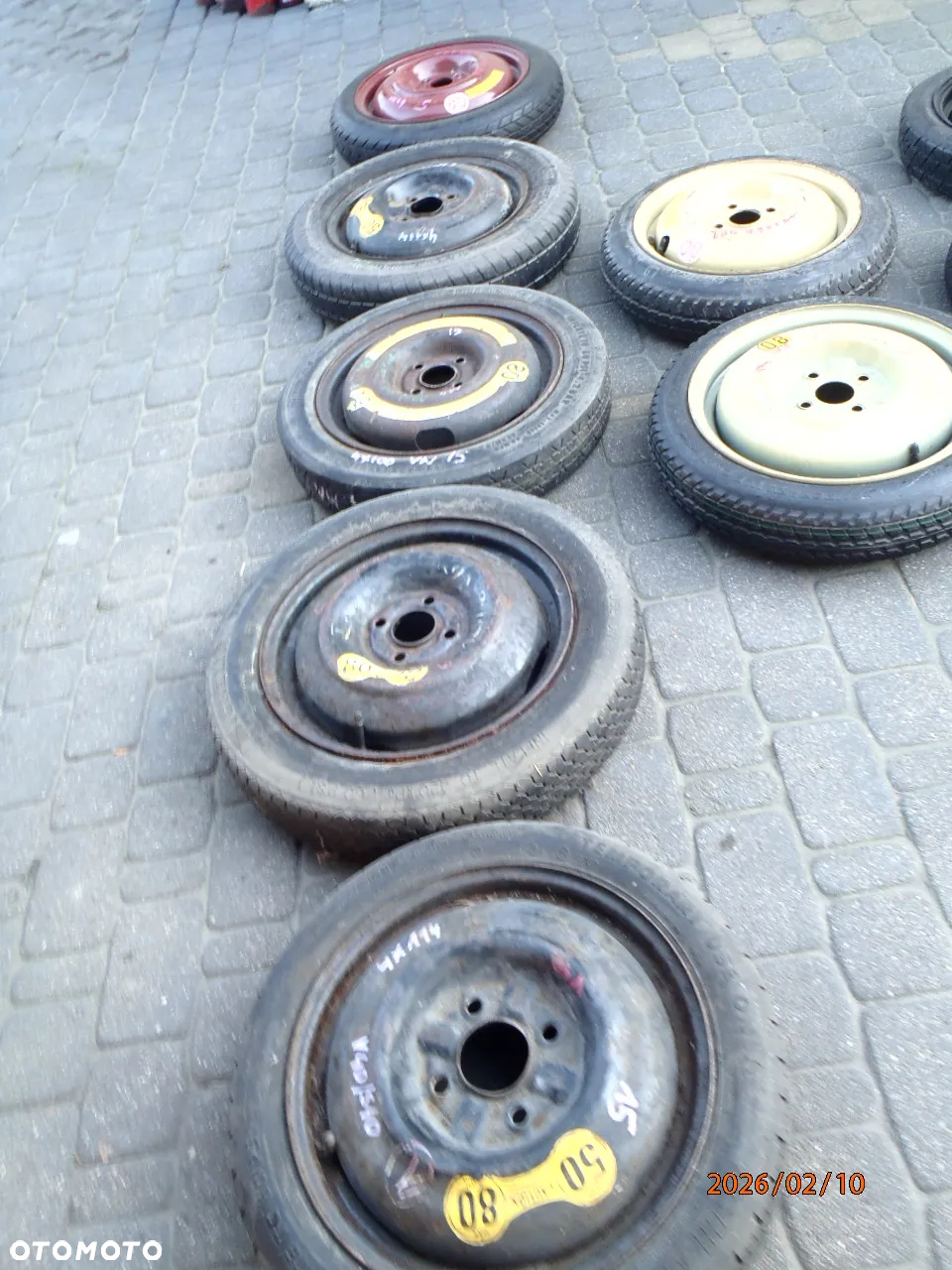 felga felgi koło dojazdowe mazda honda 4x100 14 - 16