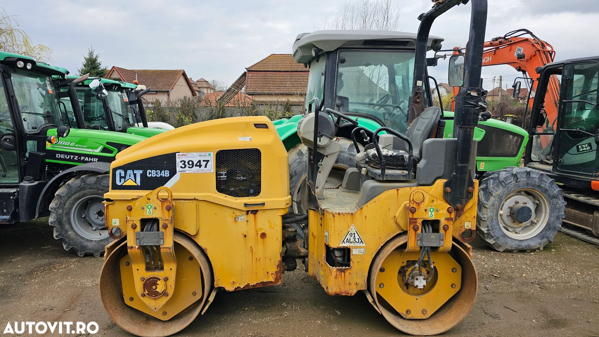 Caterpillar CAT CB34B  Cilindru compactor - 4