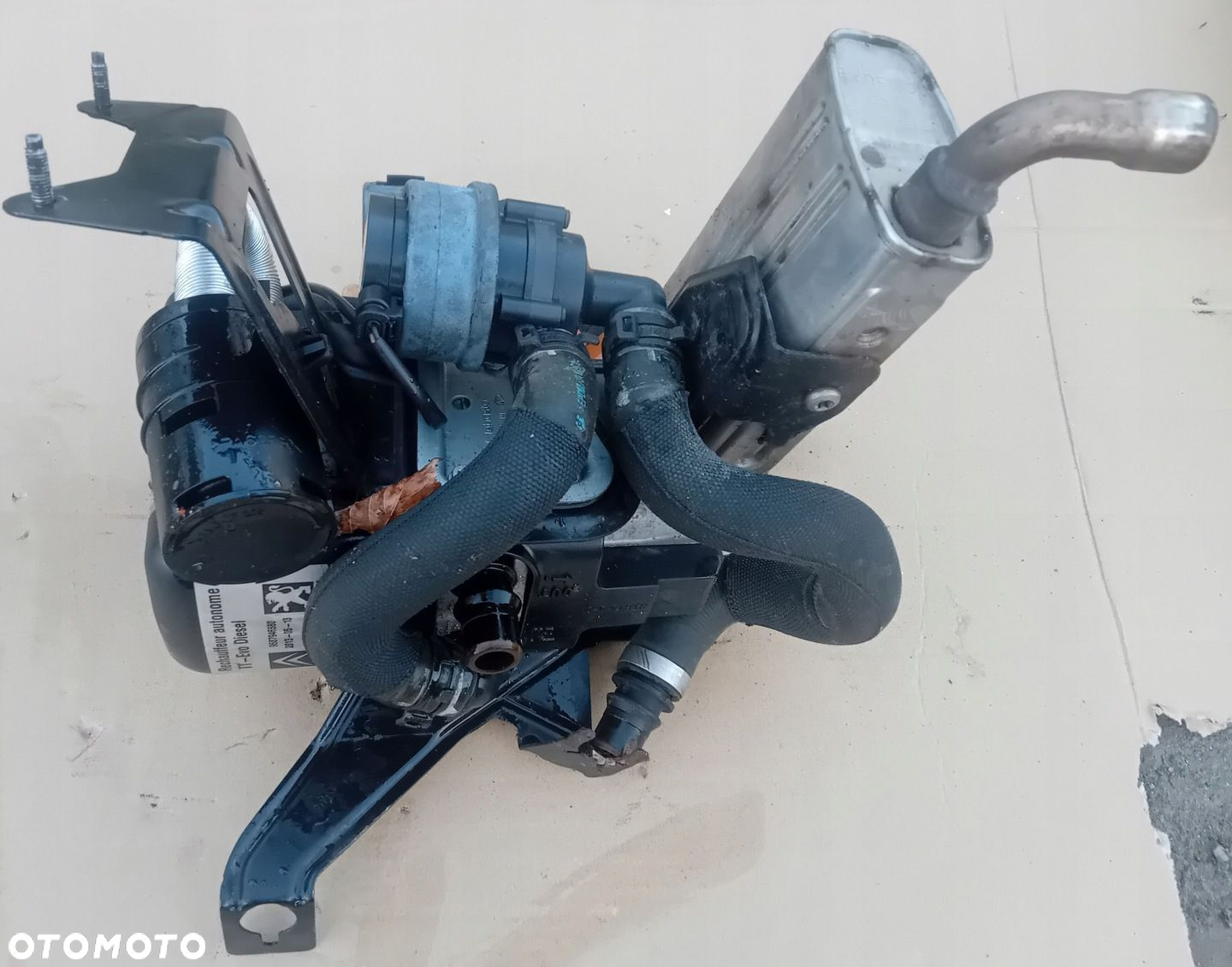 OGRZEWANIE POSTOJOWE WEBASTO THERMO TOP EVO CITROEN C5 III X7 EU 9687946580 - 16