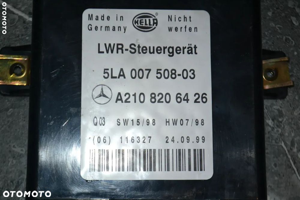 MERCEDES W208 W210 MODUŁ SWIATEŁ STEROWNIK 2108206426 - 2