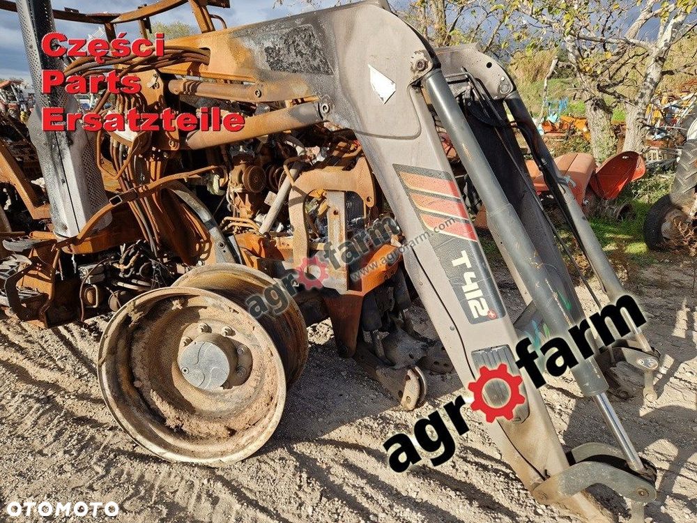 Valtra N174 części, skrzynia biegów, most przedni - 2