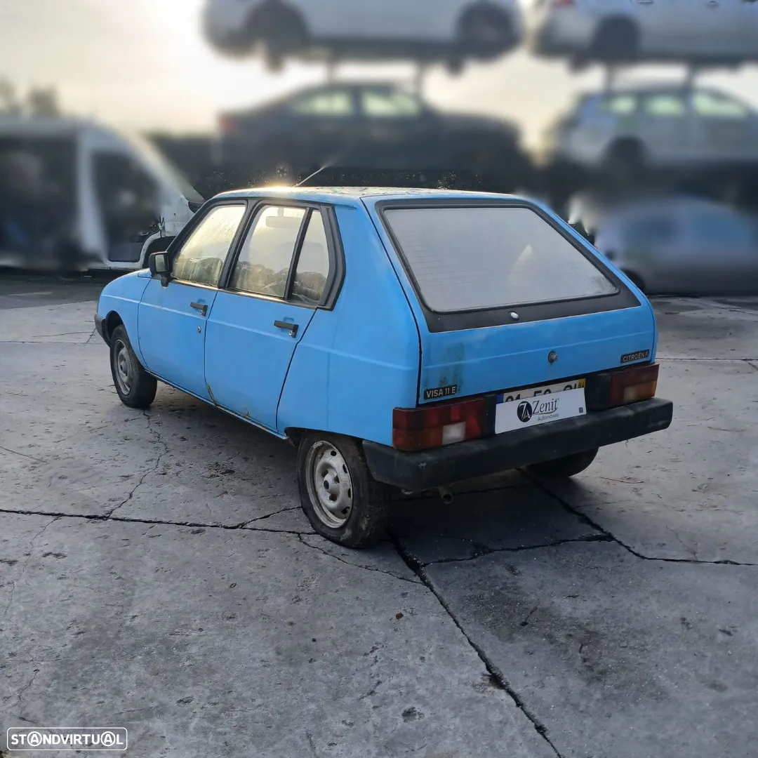 Citroen Visa Super 1.1 49cv de 1984 - Peças Usadas (9686) - 3