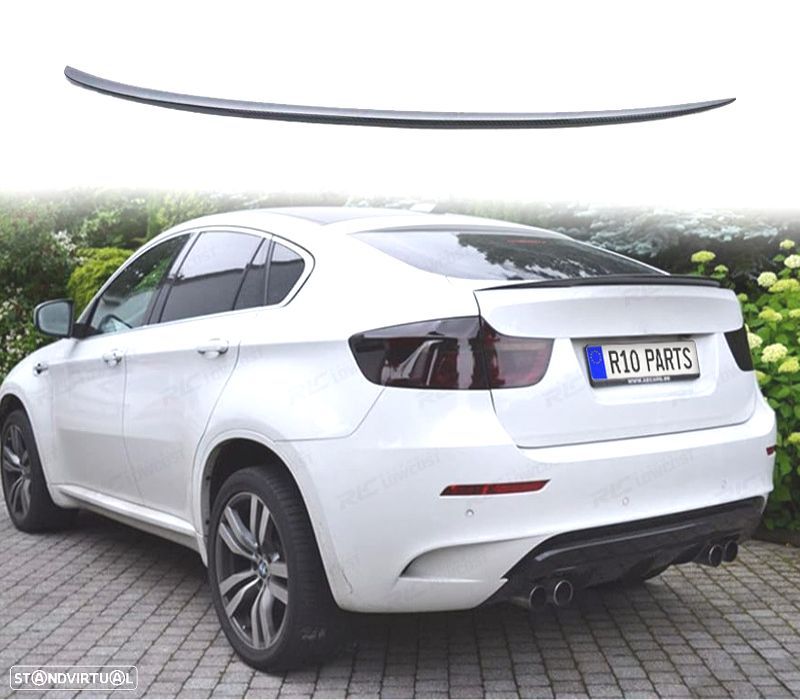 AILERON LIP SPOILER BMW X6 E71 08-14 LOOK M PERFORMANCE CARBONO - 1