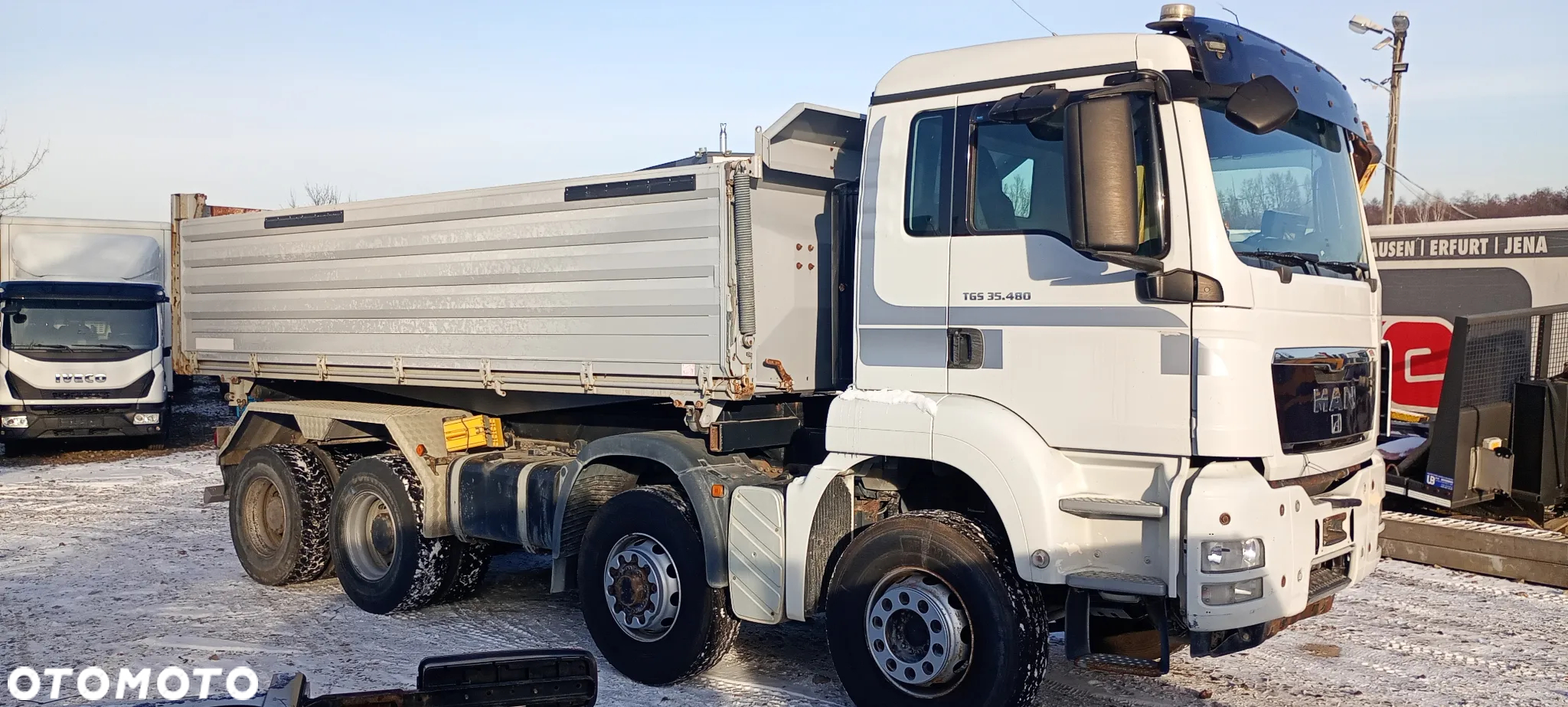 MAN TGS 35,440 8X4 WECHSELSYSTEM KIPER - BETONOMIESZARKA 9m3 - 12