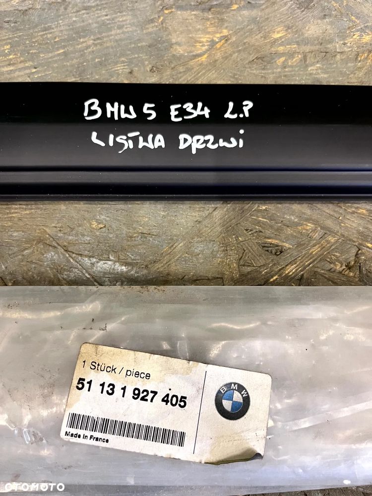 BMW SERII 5 E28 LISTWA DRZWI LEWY PRZÓD LEWYCH PRZEDNICH 1927405 51131927405 - 6