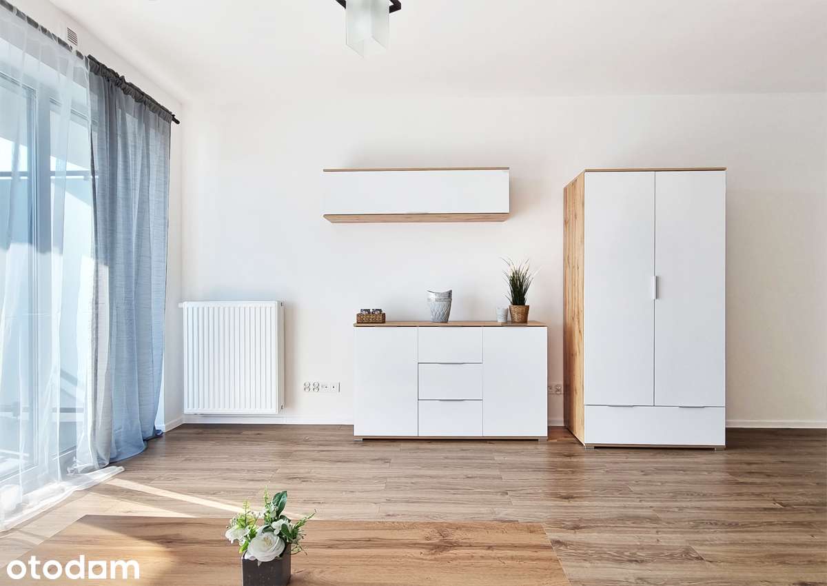 Przytulne Studio obok Factory Ursus | przestronny balkon