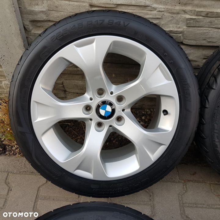 4x 7,5x17 ET34 5x120 Komplet felg aluminiowych z nowymi oponami letnimi BMW 3,1,X1,X3 Poznań - 5