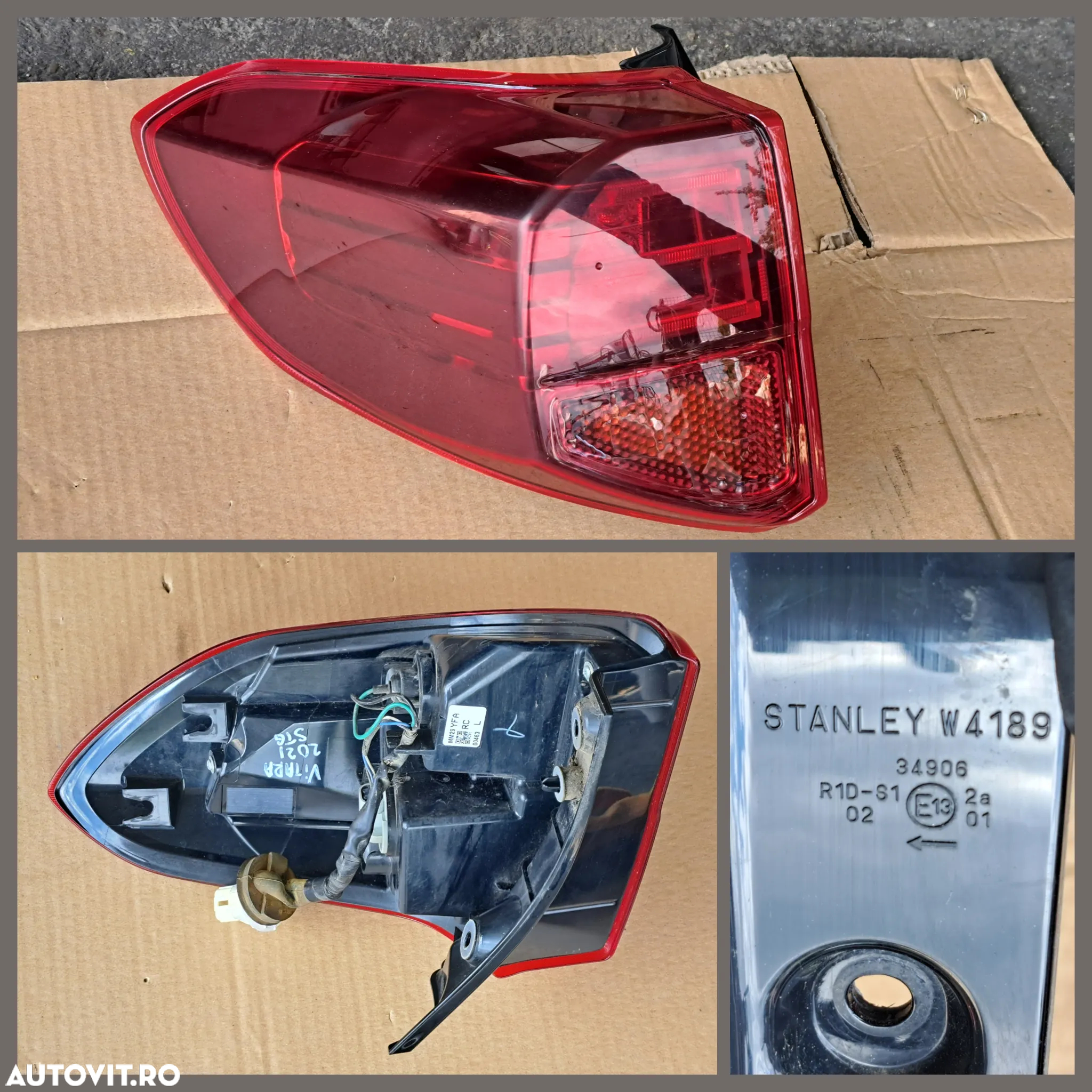 Suzuki Vitara LY ornament haion oglinda electrica stanga dreapta stop haion aripa semnalizare aripa tripla stop dreapta - 5