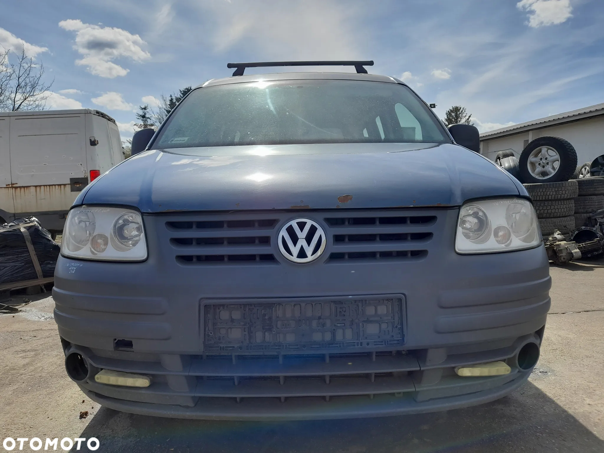 VW CADDY III ZDERZAK TYŁ TYLNY TYLNI - 19