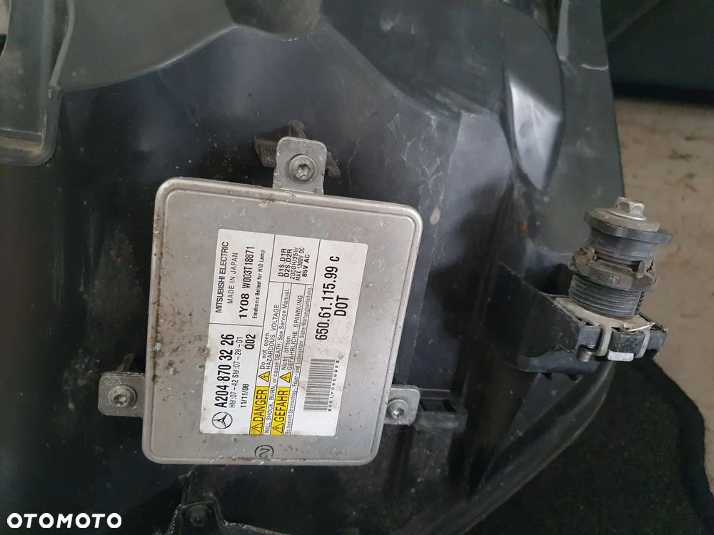 MERCEDES GLK X204 LAMPA BI-XENON PRAWY PRZÓD A2048207559 - 6