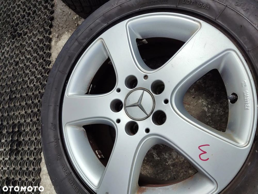 MERCEDES W211 VITO FELGI Aluminiowe Koła ZIMA 5X112 +opony zimowe 6-7mm - 22