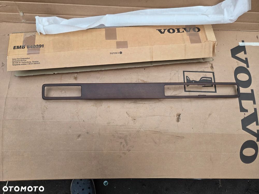 Listwa Blenda Osłona dekoracyjna deski rozdzielczej konsoli Volvo S80 II V70 III XC-70 II 307941457 - 6