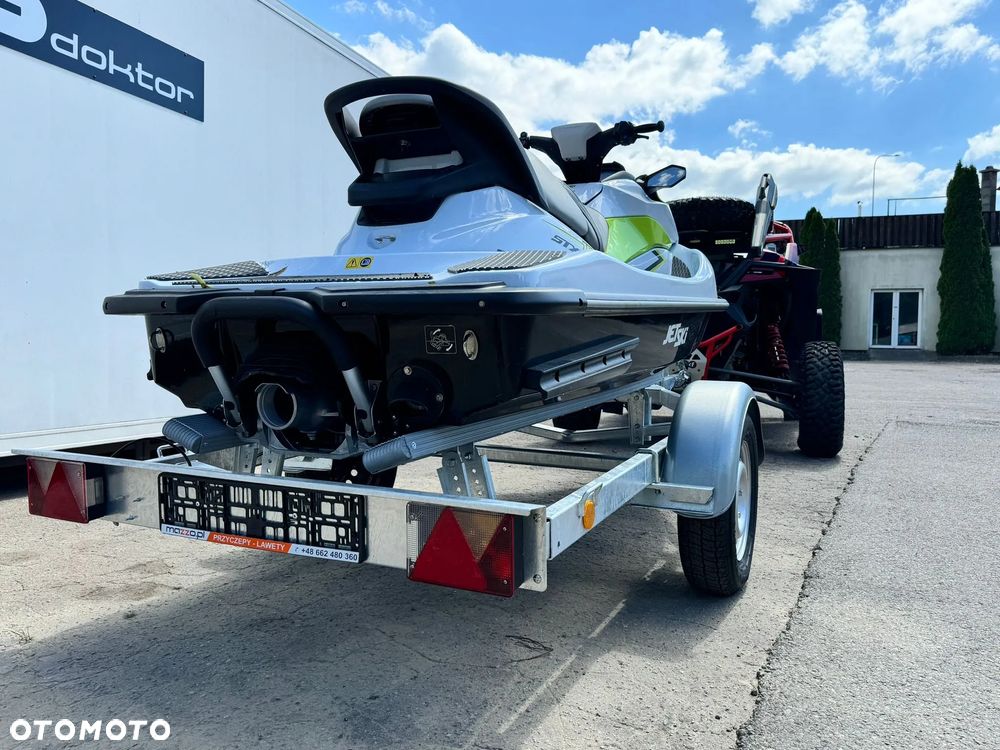 MAZZO Przyczepka pod skuter wodny do 3,7 m DMC750kg SPAWANA ocynkowana z płozami, wodoodporne łożyska - 14
