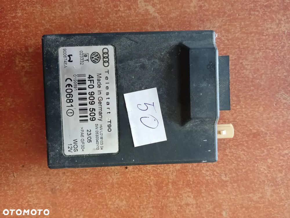 MODUŁ STEROWNIK WEBASTO 4F0909509 AUDI A6 C6 - 1