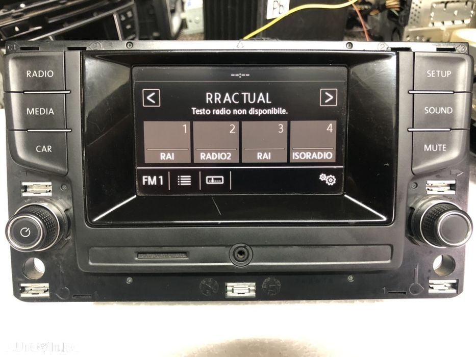 Media player radio cu touch VW Golf7, TOURAN, SPORTSVAN - 1