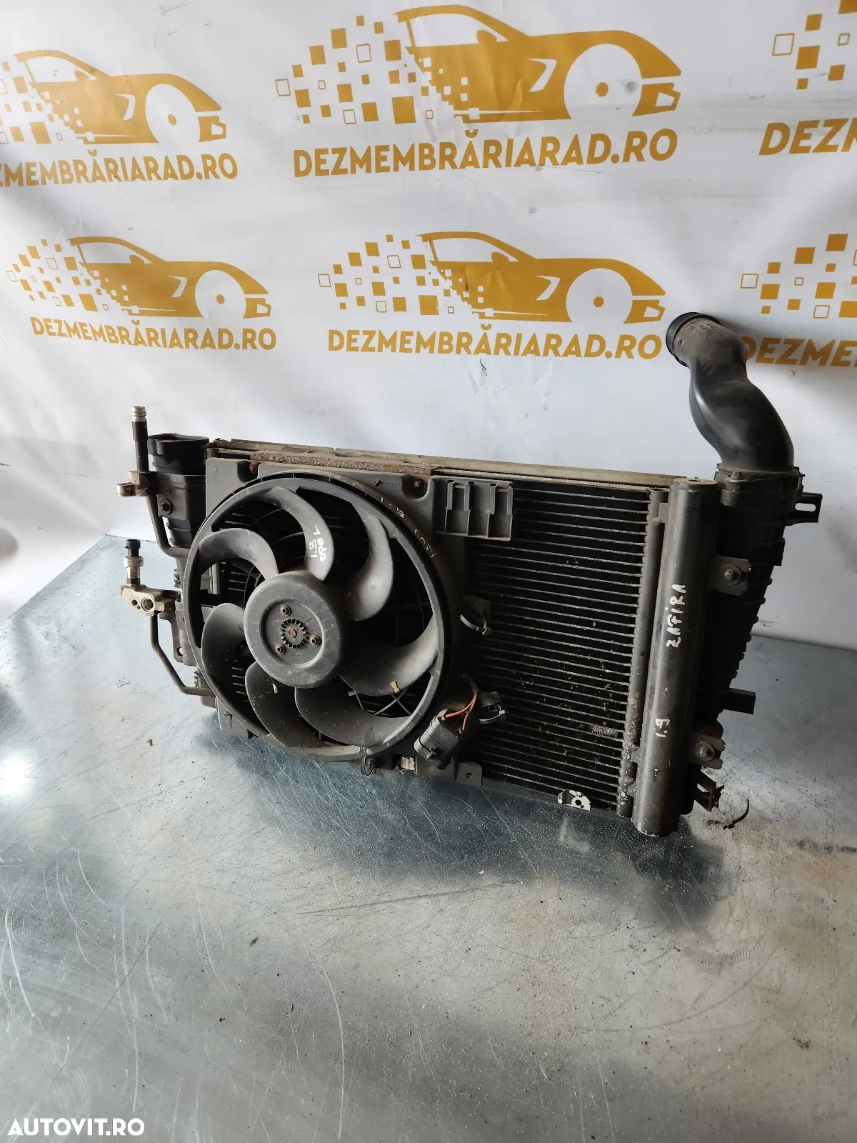 Radiator Apa Clima Termocupla Electroventilator Opel Astra H Zafira B 1.9 Cdti - 3