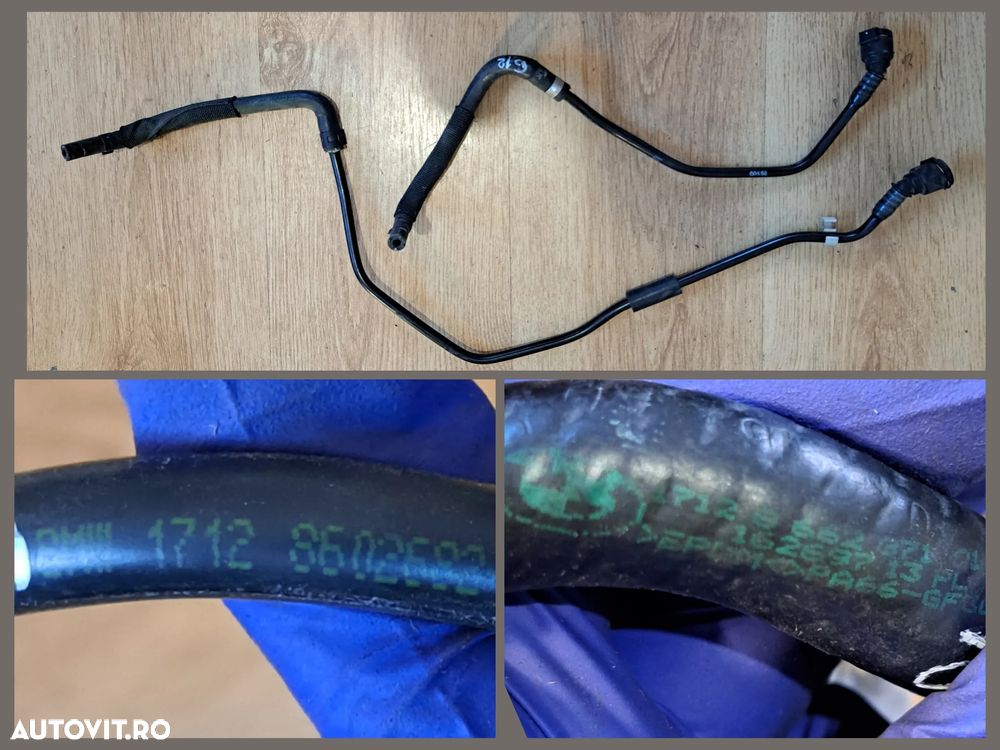 Furtun lichid racire f10+lci f11+lci f15 Pompa auxiliara apa Conducta radiator g11 g30 - 6