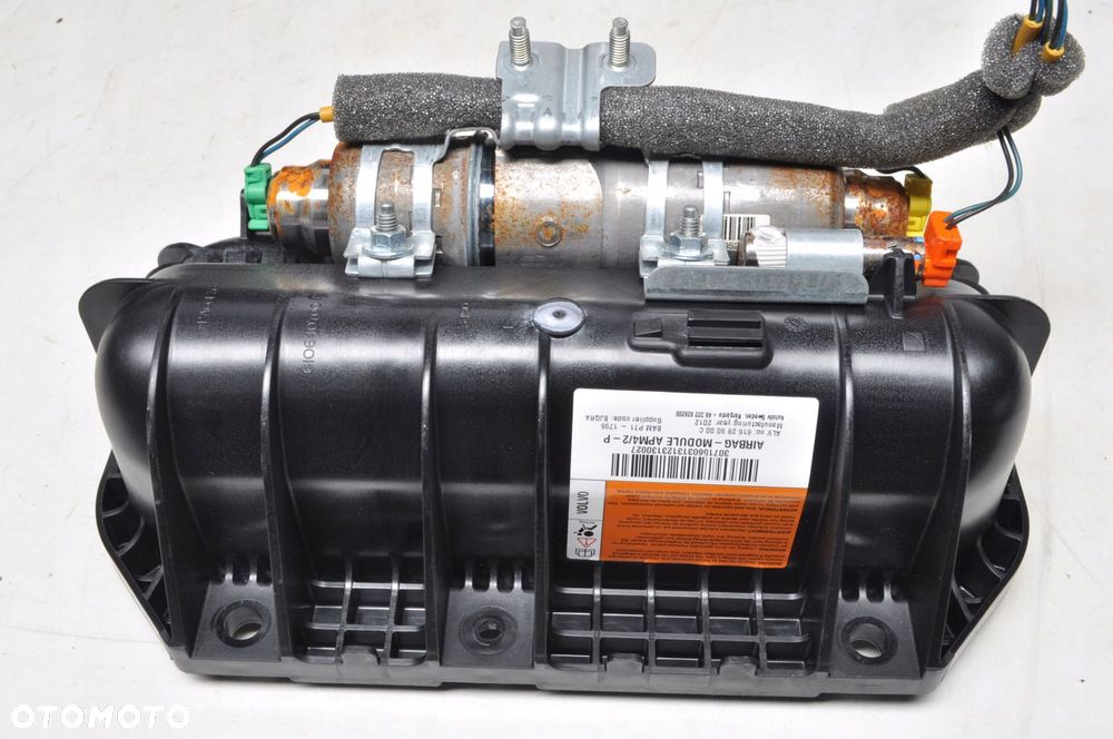 VOLVO S60 V60 10-17 DESKA KONSOLA KOKPIT PODUSZKA KIEROWCY PASAŻERA AIRBAG - 3