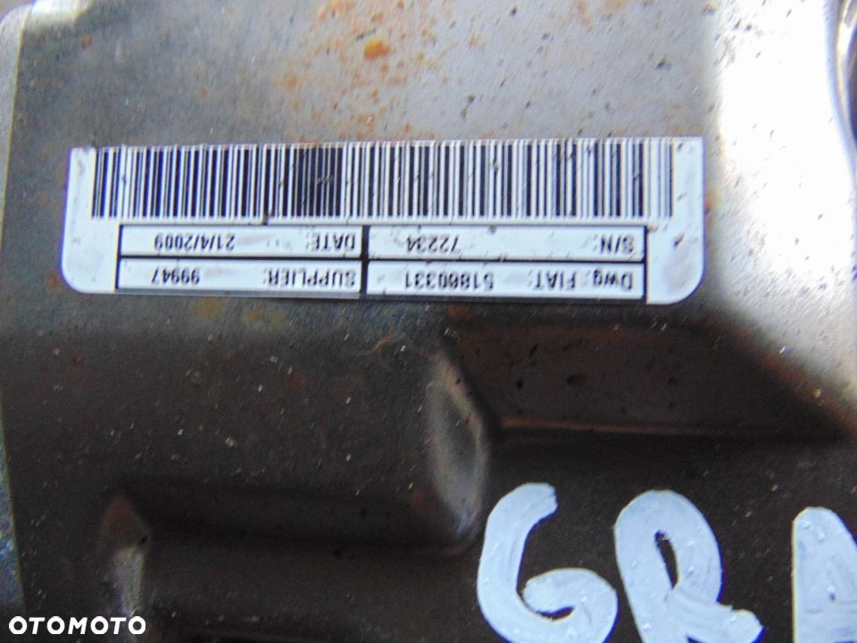 Wspomaganie elektryczne Fiat Grande punto 2009 rok - 2