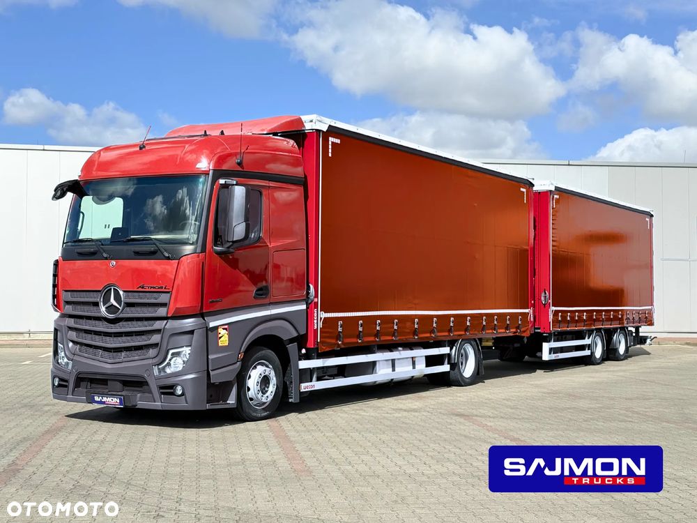 Mercedes-Benz ACTROS L 1840 / ZESTAW TANDEM 120 M3 / 7,75 M + 7,75 M / SALON PL - 2