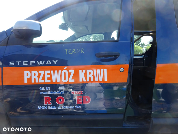 DACIA LODGY DOKKER DRZWI LEWE PRZEDNIE TERPR LISTWA ZAMEK CZESCI ROZNE