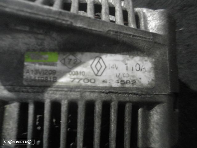 Alternador A13VI209 2541981B 7700424582 MITSUBISHI CARISMA 2001 1.9TD 90CV 4P AZUL VALEO 14V - 4