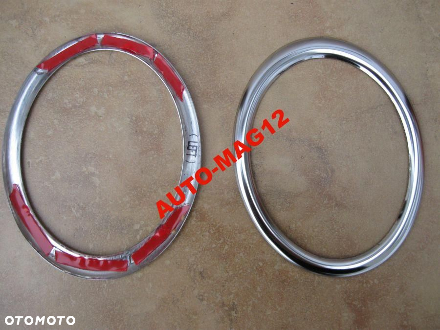 NAKŁADKI NA HALOGENY VOLKSWAGEN AMAROK metal - 2