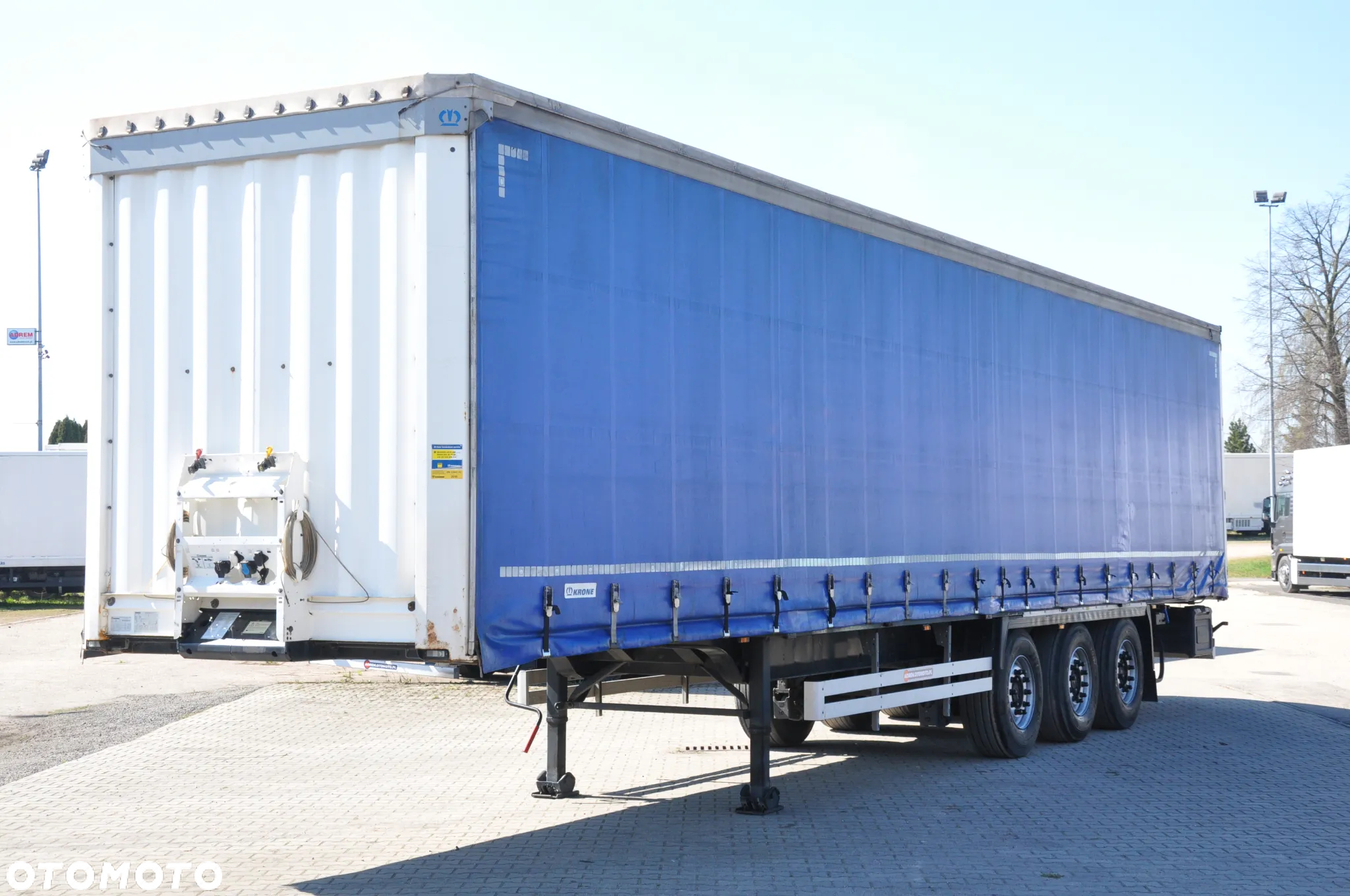 Krone FIRANA STANDARD MULDA DO STALI 9m SAF PODNOSZONA OŚ - 3