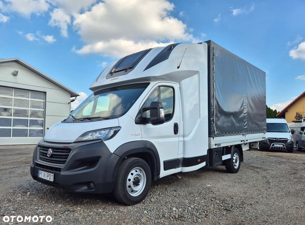 Fiat DUCATO 2.3 180KM SPOJTRAK TWINCAB PLANDEKA FIRANA 8EP KLIMATRONIK WEBASTO NAWIGACJA PODUSZKI SERWIS ASO FV23% ZADBANY BEZ WKŁADU FINANSOWEGO - 4