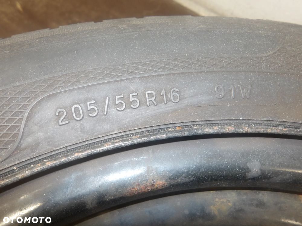 FORD C-MAX 03-07 2.0B KOLO ZAPASOWE DOJAZDÓWKA 205/55 R16 ET50 - 3