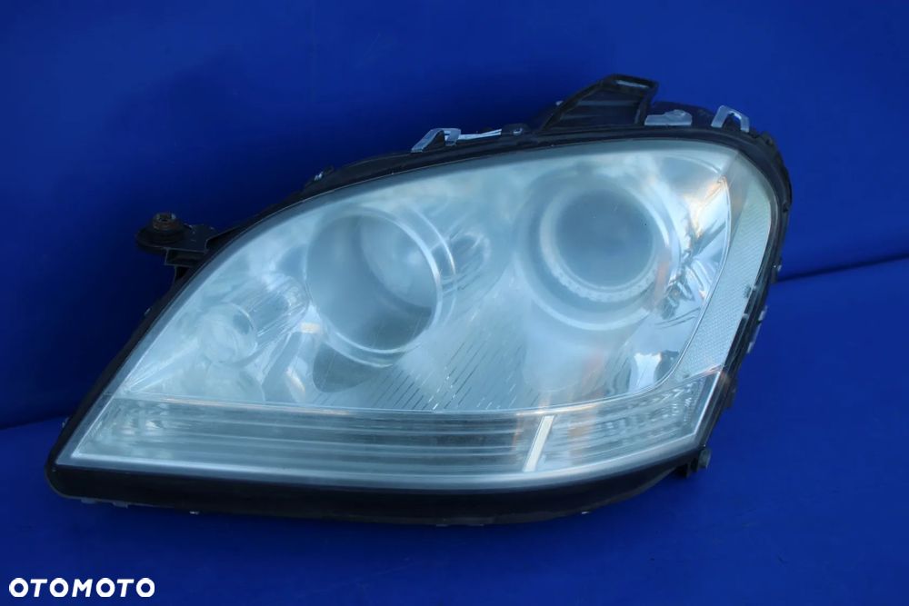 Reflektor bixenon skrętny lewy prawy lampa lewa prawa OE Mercedes ML W164 Anglik - 7