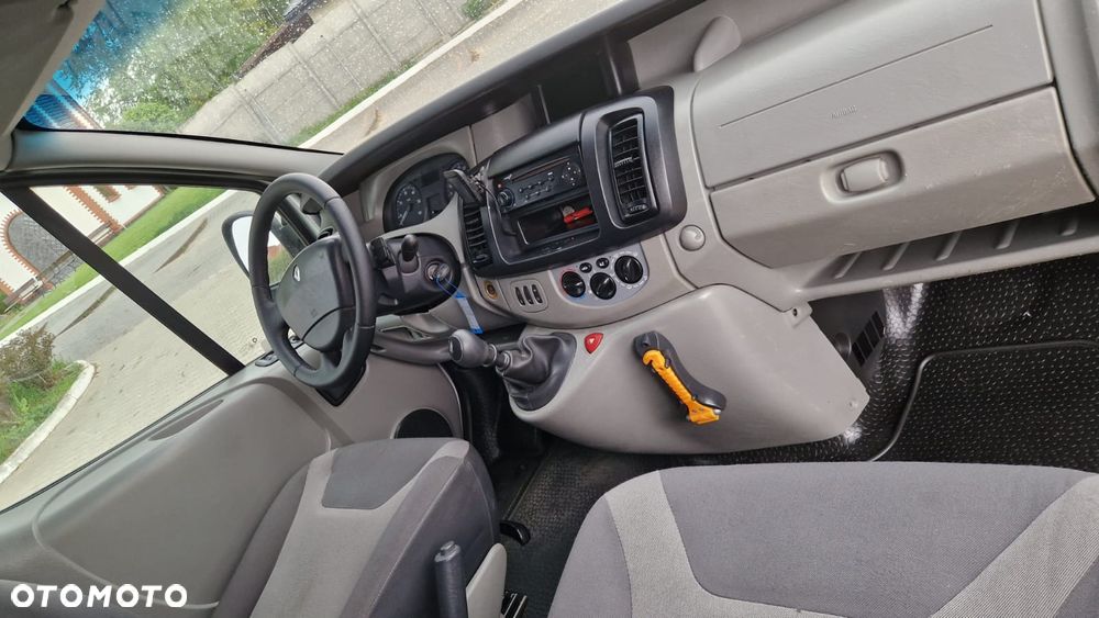 Renault TRAFIC L2H1 Długi Klima Elektryka Navi Tempomat Dubel Kabina 6os Brygadówka - 21