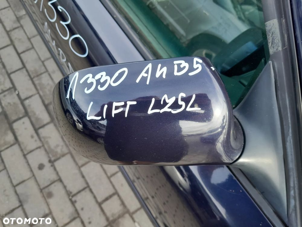 AUDI A4 B5 LIFT LUSTERKO PRAWE PRZEDNIE PRAWY PRZÓD ELEKTRYCZNE KOLOR: LZ5L - 3