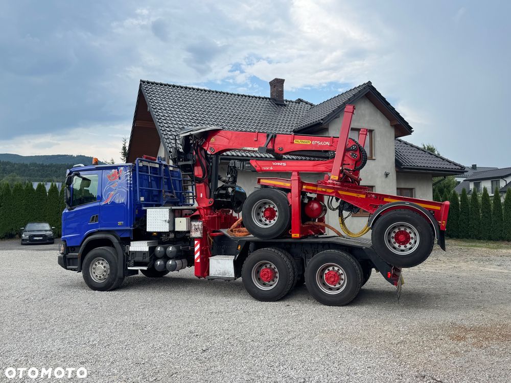 Scania G500XT Do drewna drzewa dłużycy Epsilon S260L - 10