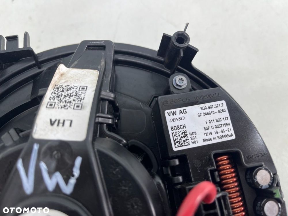 Wentylator wnętrza VW Golf Passat Audi A3 Octavia dmuchawa powietrza nawiewu nagrzewnicy 5wb819015 - 10