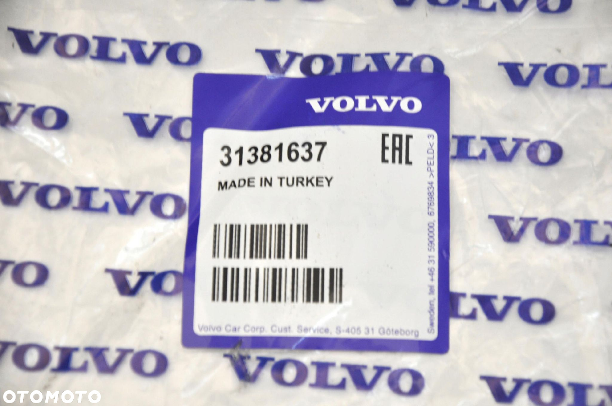 VOLVO S90 V90 XC90 II oryginal klucz do kol OE 31381637 - 3